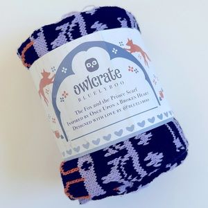 *EXCLUSIVE* Once Upon a Broken Heart Bookish Scarf - Owlcrate October 2023 - NWT